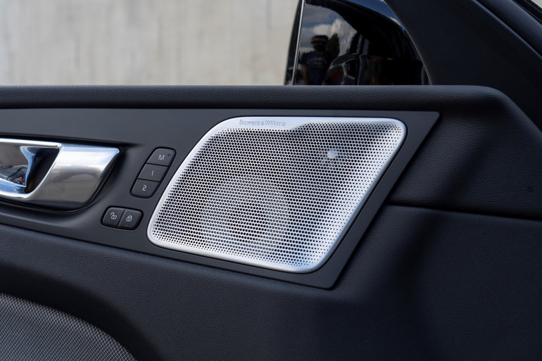 The impressive Bowers and Wilkins audio system available in the 2022 Volvo XC60 and XC90