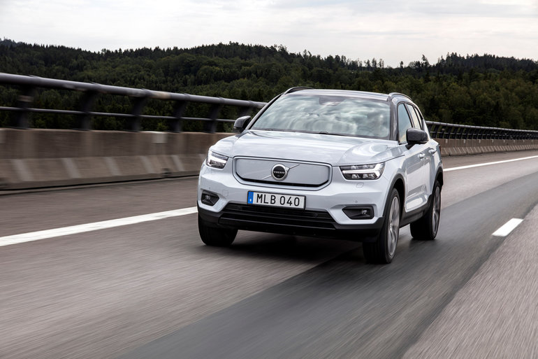 A look at the different Volvo XC40 Recharge, XC60 Recharge, and XC90 Recharge powertrains