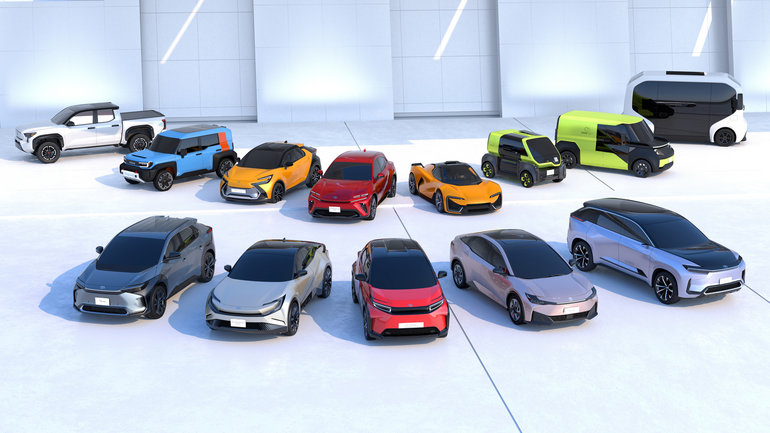 Toyota unveils several impressive electric vehicle concepts
