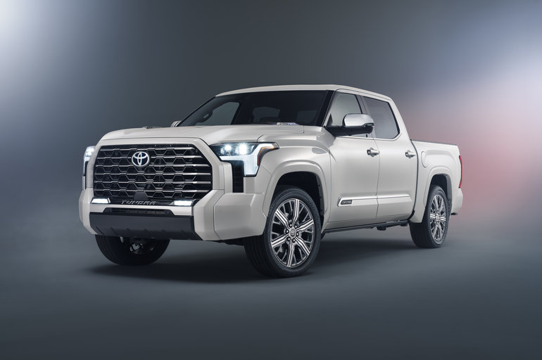 Say hello to the all-new 2022 Toyota Tundra Capstone Grade