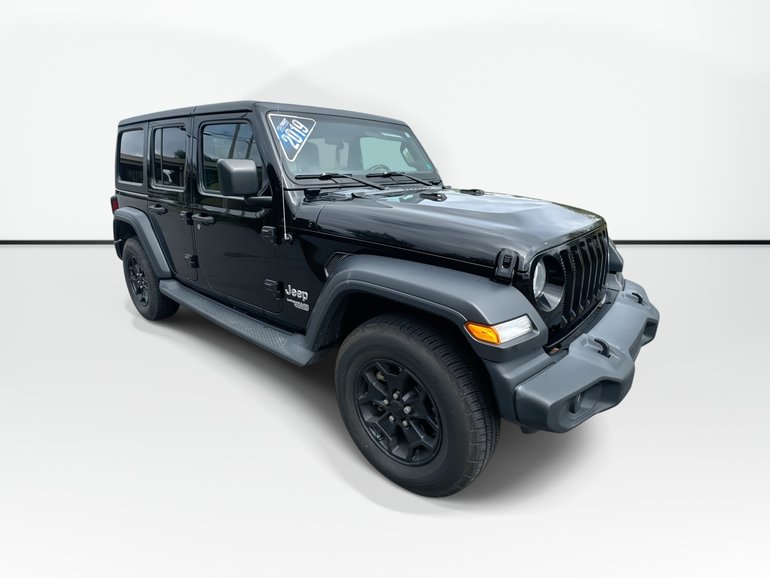 2019 Jeep Wrangler Unlimited Sport | Cam | USB | Heated Wheel