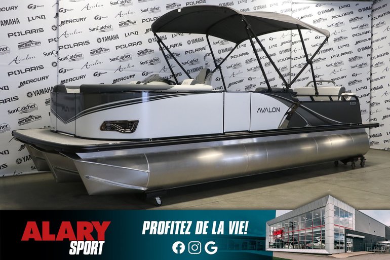 2025 AVALON 2385 LSZ VRL PLATINUM 3 QUILLES + MERCURY 150 HP