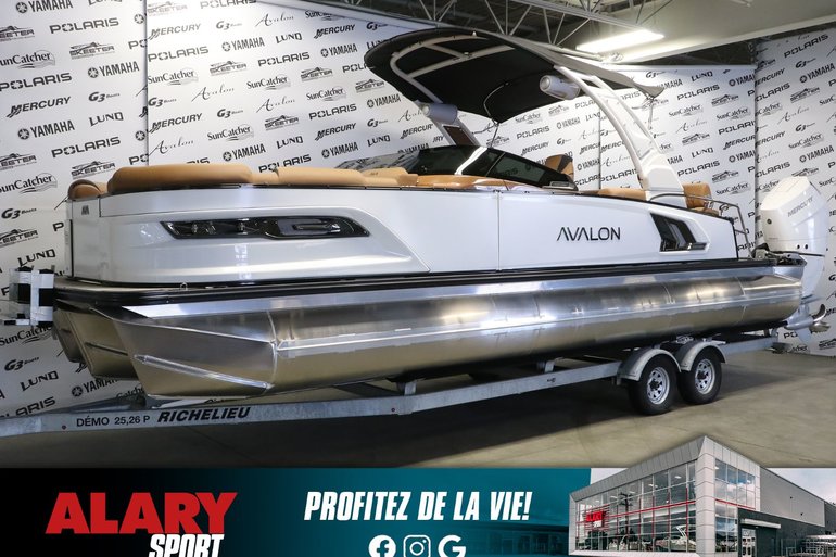 AVALON EXCALIBUR LTD 2585 QLSW + MERCURY 400 V10 X 2 2026