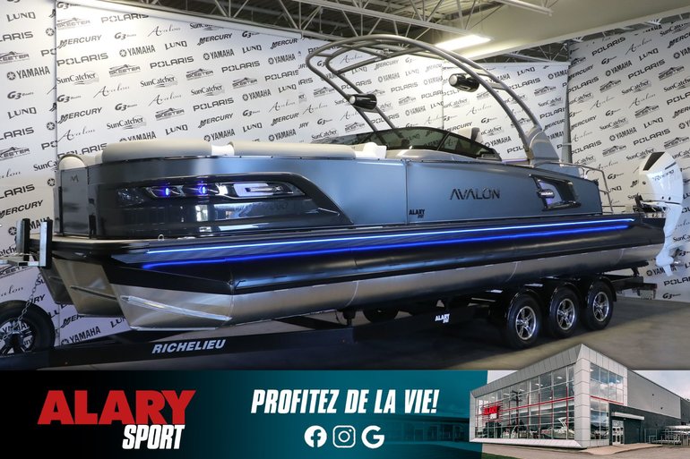 2025 AVALON 2785 EXCALIBUR LTD ELW TWIN + MERCURY 450R X 2