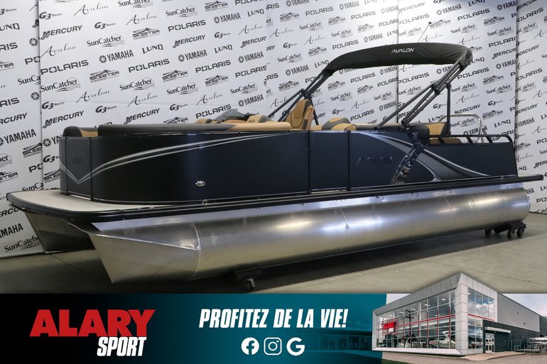 2026 AVALON LSZ 2385 VERSATILE REAR BENCH + YAMAHA 90 HP