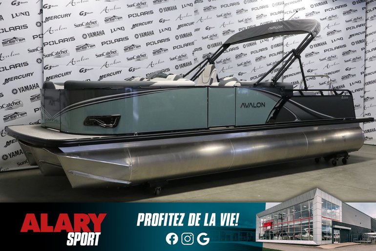 AVALON LSZ 2385 VERSATILE REAR BENCH PLATINUM + YAMAHA VMAX 150 HP 2026