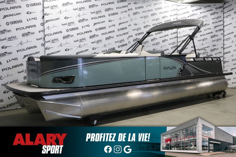 AVALON LSZ 2585 ENT. PLATINUM 3 QUILLES + YAMAHA VMAX 150 HP 2026