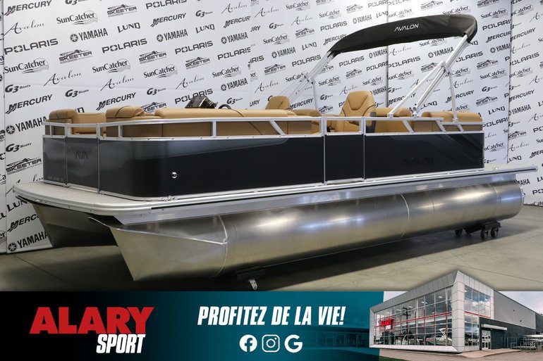 2026 AVALON VENTURE 2180 QUAD LOUNGER + YAMAHA 70 HP