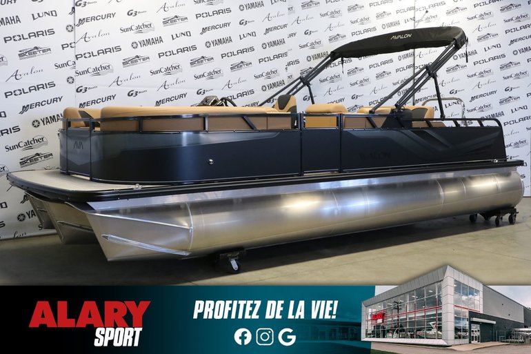 2025 AVALON VENTURE 2385 VRB 3 QUILLES + 150 HP