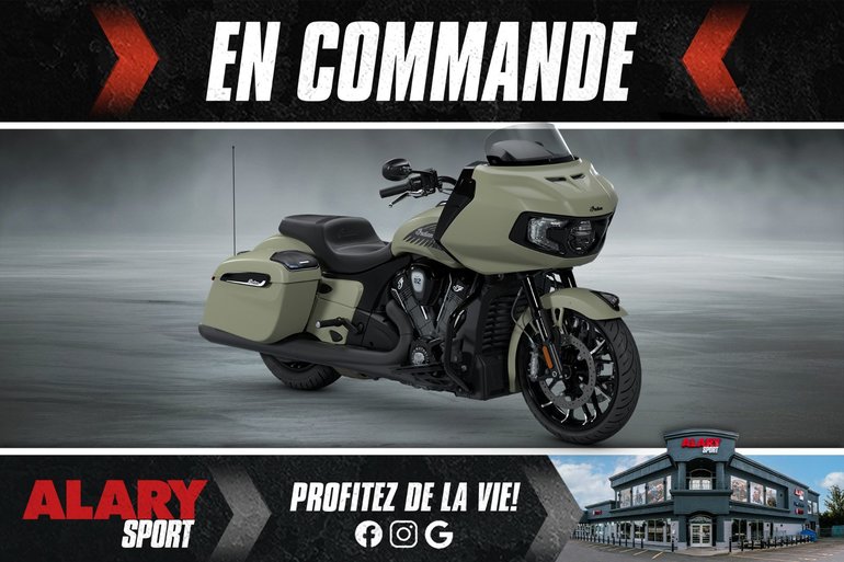 2025 Indian Challenger Dark Horse Rider Assist 112 cu-in Powerband