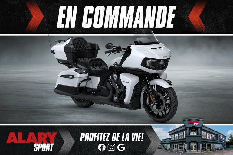 2025 Indian Pursuit Dark Horse Rider Assist 112 cu-in Powerband