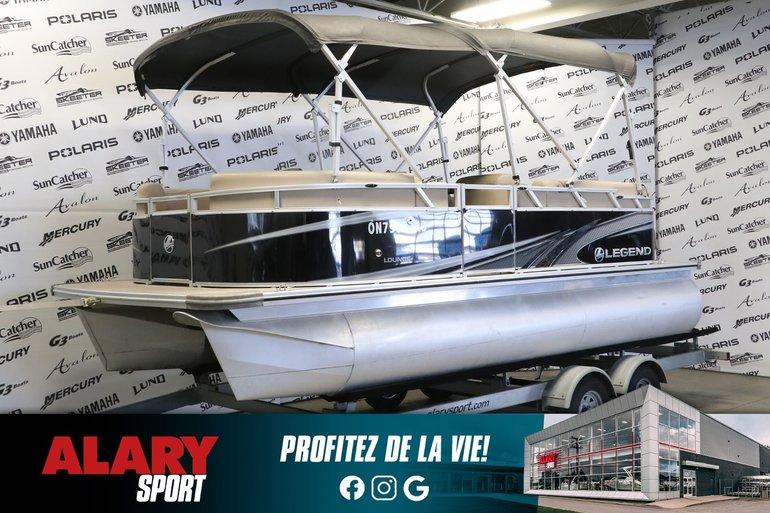 2022 LEGEND LEGEND Q-SERIES LE 19 LOUNGE + MERCURY 30 HP