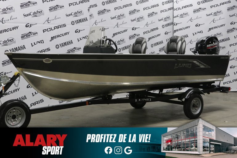 LUND 1600 Fury SS + MERCURY 40 HP & remorque 2025