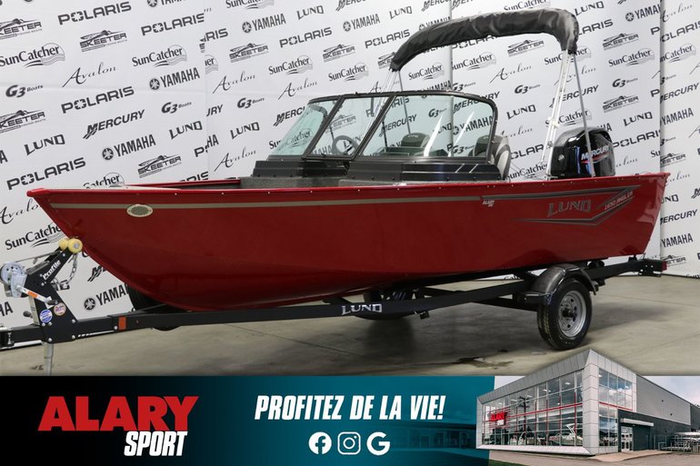 LUND 1650 Angler Sport + MERCURY 60 HP & Remorque 2024