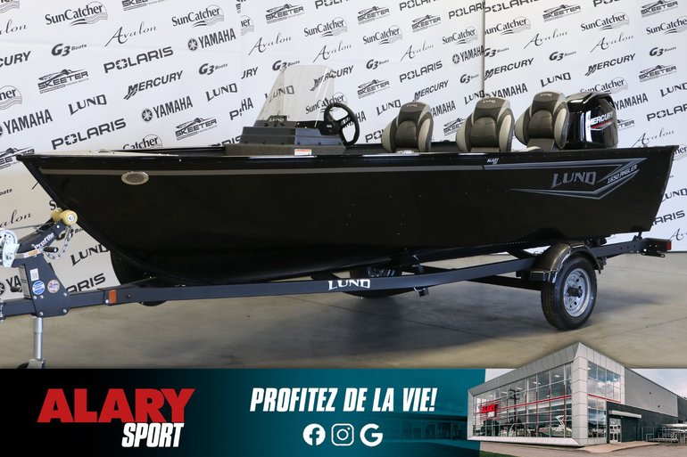 2025 LUND 1650 ANGLER SS + MERCURY 50 HP & remorque