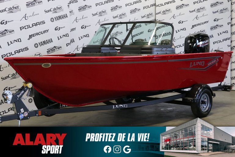 LUND 1650 Rebel XL Sport + MERCURY 90 HP & Remorque 2025
