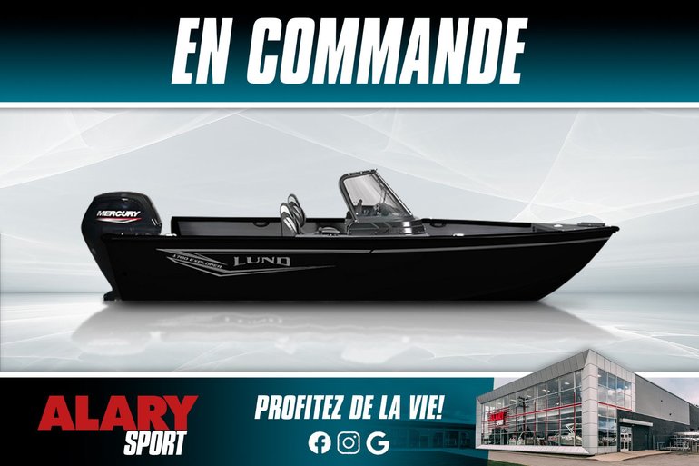LUND 1700 EXPLORER SPORT + MERCURY 90 HP & Remorque 2026