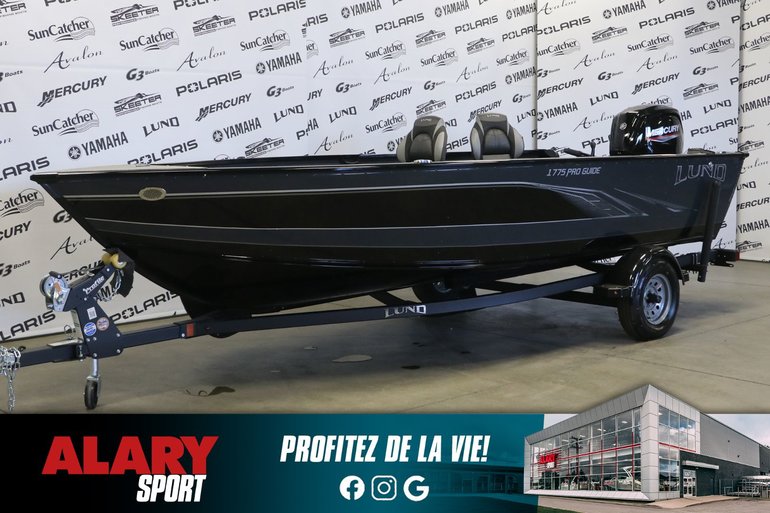 2024 LUND 1775 Pro Guide + MERCURY 75 HP & remorque