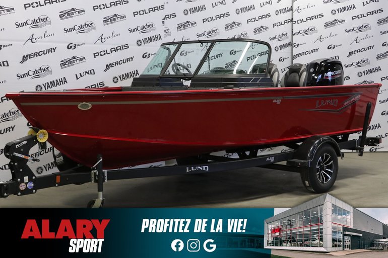 LUND 1800 EXPLORER SPORT + MERCURY 115 HP & Remorque 2026