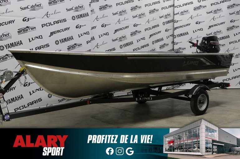 LUND SSV-16 +MERCURY 25 HP & remorque 2025