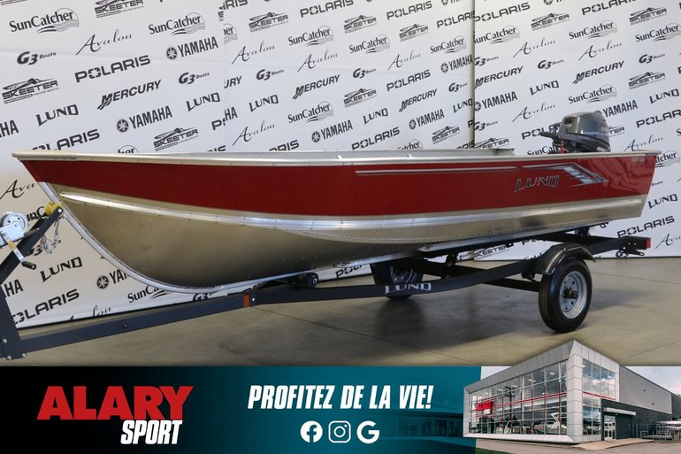 2025 LUND SSV-16 + YAMAHA 25 HP & remorque