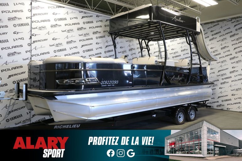AVALON CATALINA PLATINUM ENTERTAINER FUNSHIP 2585 ENT FS + MOTEUR MERCURY 200 HP 2022