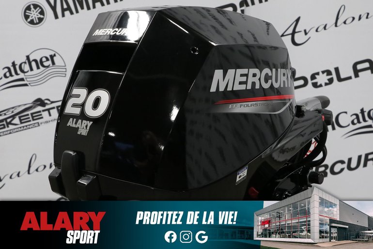 2024 Mercury 20ELH À DÉMMARREUR ÉLÈCTRIQUE LONG (20 POUCES)