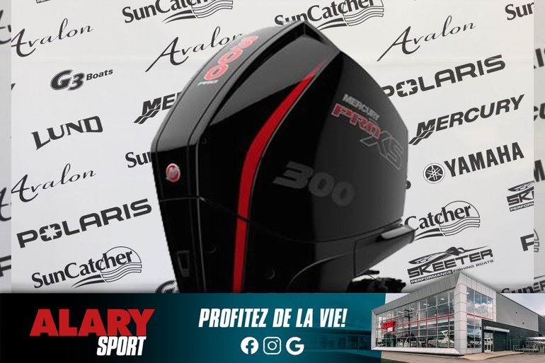 2025 Mercury 300XL PRO XS DTS X-LONG (25 POUCES)