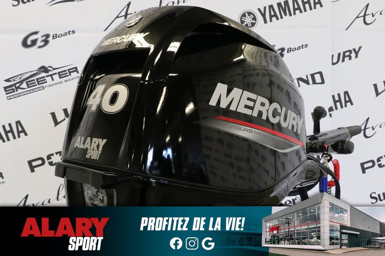 Mercury 40ELHPT DÉMARREUR ÉLÈCTRIQUE, LONG (20 POUCES) 2026