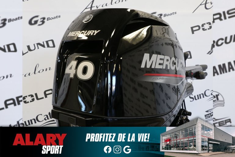 2025 Mercury 40ELHPT DÉMARREUR ÉLÈCTRIQUE, LONG (20 POUCES)