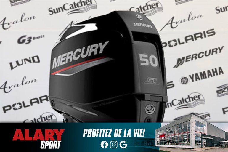 Mercury 50ELPT CT DÉMARREUR ÉLÈCTRIQUE, LONG (20 POUCES) 2025