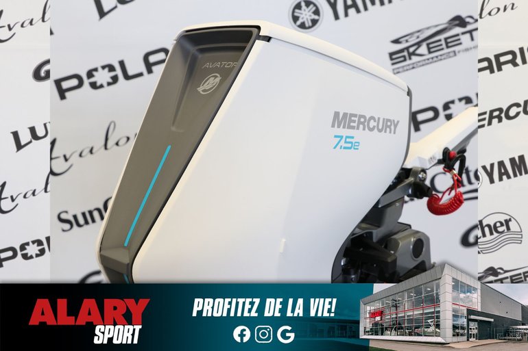 Mercury AVATOR 7.5ELRC ÉLECTRIQUE (PIED LONG) 2025
