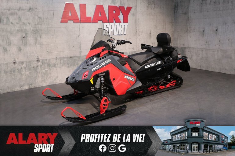 2024 Polaris 650 INDY ADVENTURE 137 ES X2 SNOWCHECK