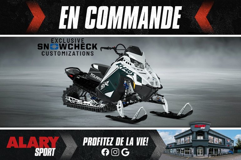 2026 Polaris PATRIOT 9R RMK KHAOS 146 SNOWCHECK (EXCLUSIF)