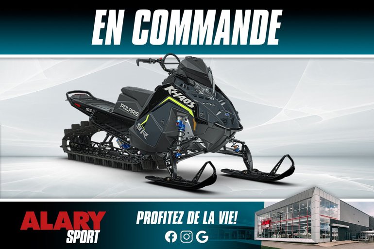 2027 Polaris 9R RMK KHAOS 165 SNOWCHECK (EXCLUSIF)