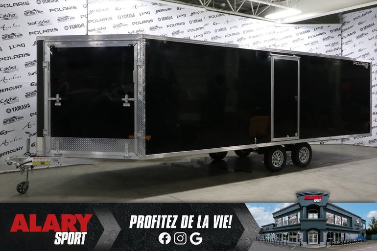 Polaris PES101X22-DL REMORQUE FERMER TANDEM, 4 PLACES 2025