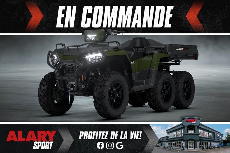 Polaris Sportsman 6x6 570 BIG BOSS 2026
