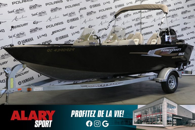 2013 Princecraft HUDSON DLX + MERCURY 115 HP & remorque