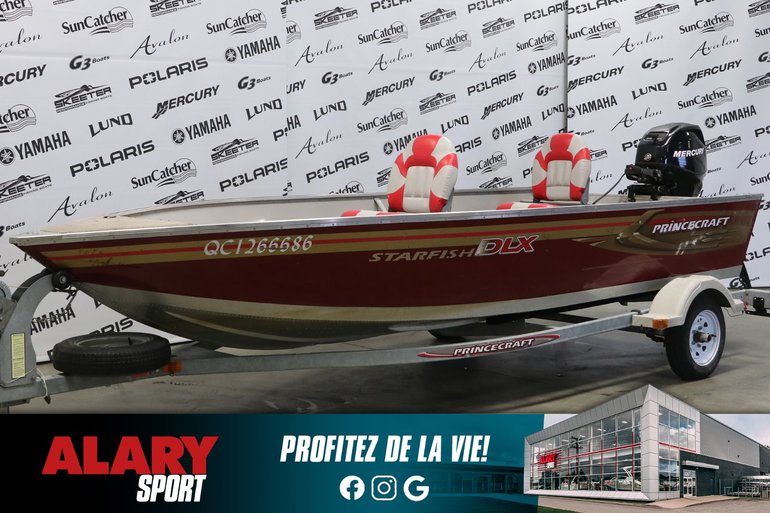 2008 Princecraft STARFISH DLX + MERCURY 30 HP