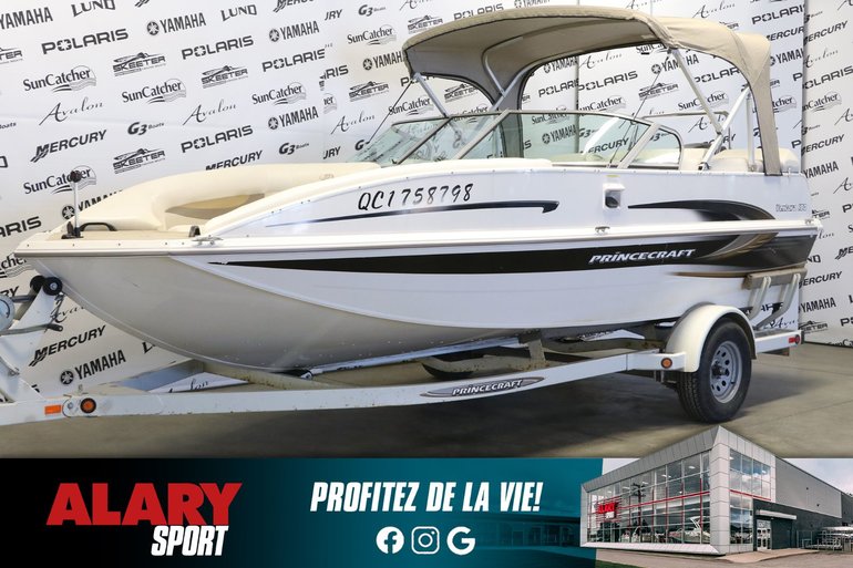 2008 Princecraft VENTURA 190 + MERCURY 150 HP & Remorque