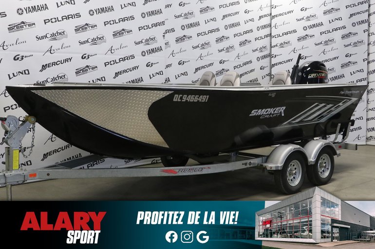 2025 SMOKER KRAFT PRO SPORTSMAN 1872 TL + YAMAHA VMAX 90 HP & remorque