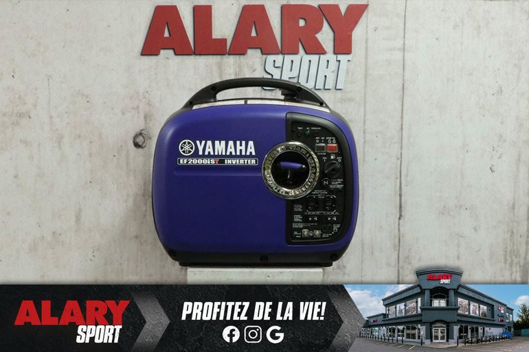 2024 Yamaha EF2000IST GÉNÉRATRICE INVERTER (ENR.)