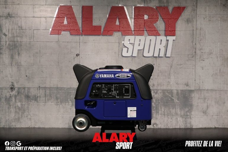 2024 Yamaha EF3000ISE GÉNÉRATRICE INVERTER