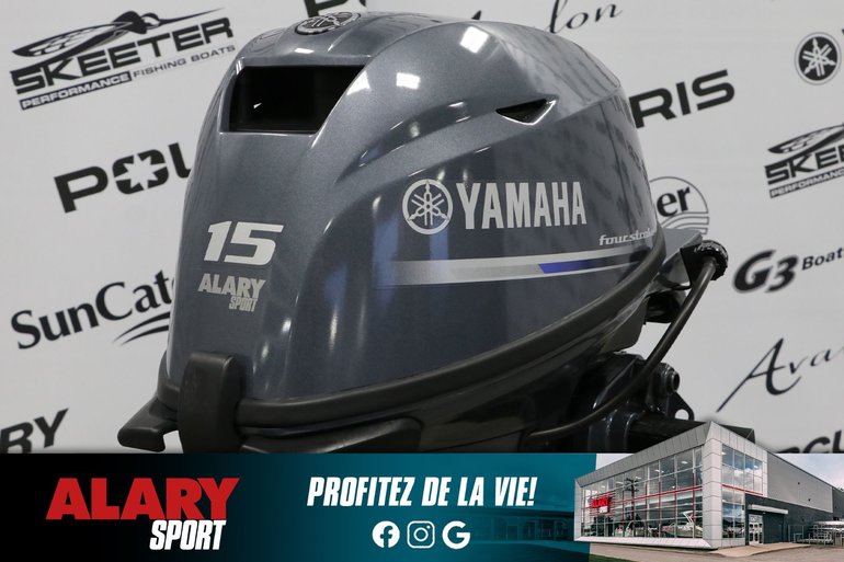 2021 Yamaha F15LEHA LONG (20 POUCES)