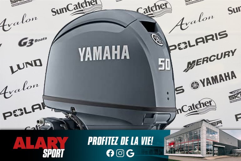 Yamaha F50LHC (TILLER) LONG (20 POUCES) 2025