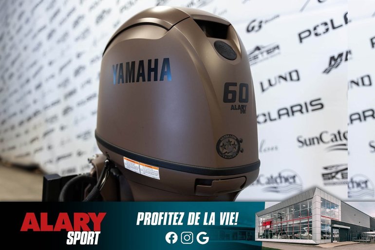 2025 Yamaha F60LC3 LONG (20 POUCES) TILLER