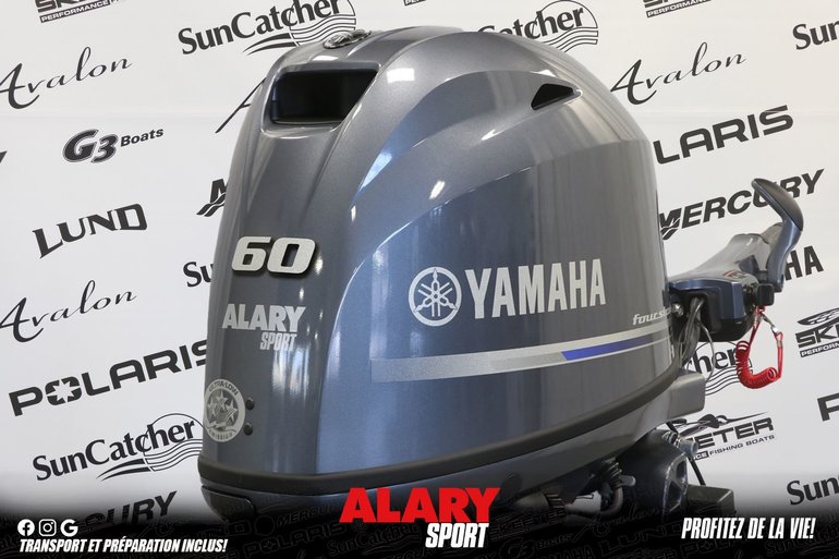 Yamaha F60LHB (TILLER) LONG (20 POUCES) 2024
