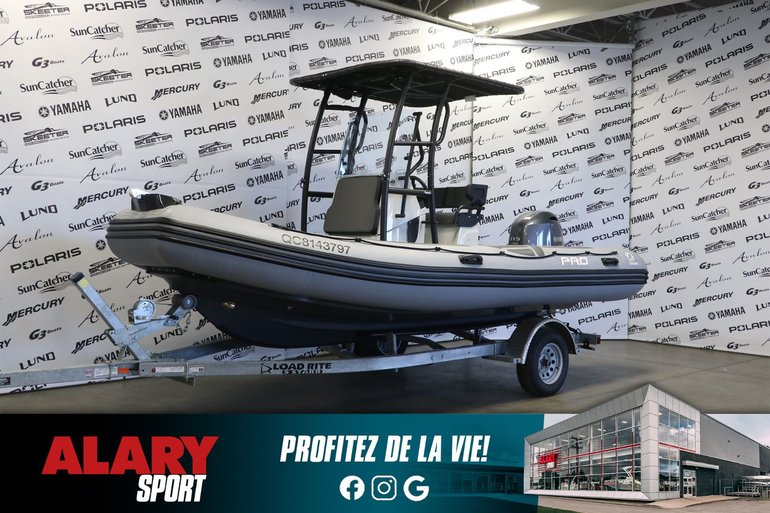 Zodiac Pro 5.5 + YAMAHA 115 HP & remorque 2021