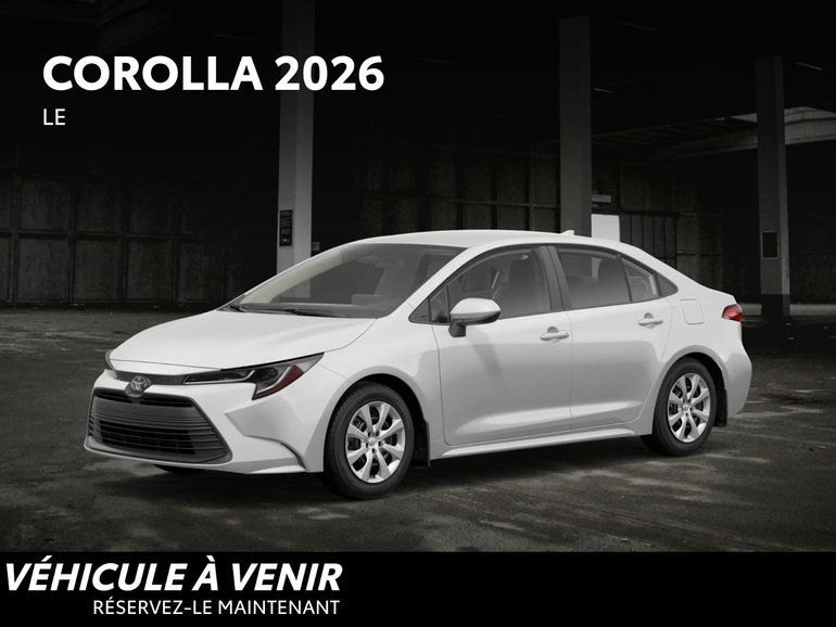 2026 Toyota Corolla