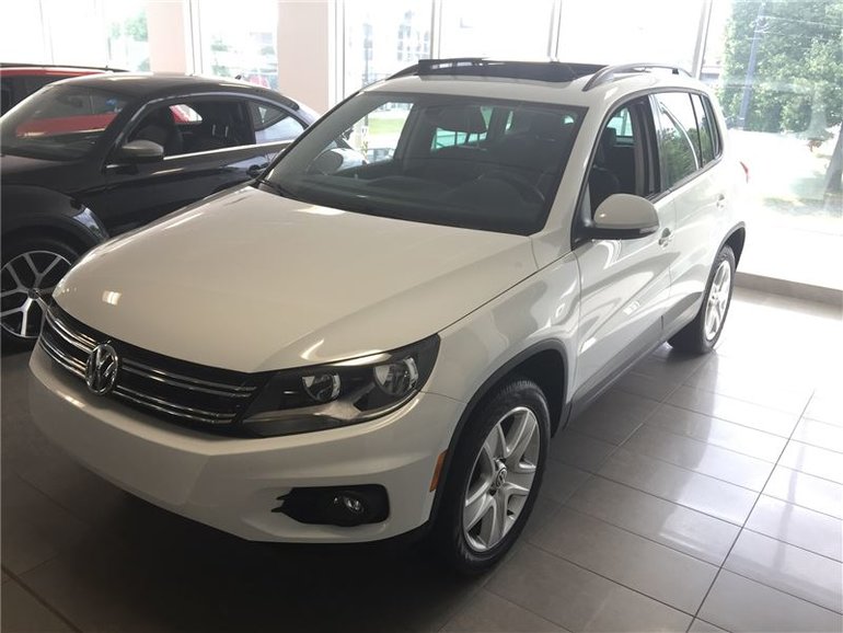 Used 16 Volkswagen Tiguan Comfortline White 30 992 Km For Sale 0 Les Automobiles Popular Vw 3933v
